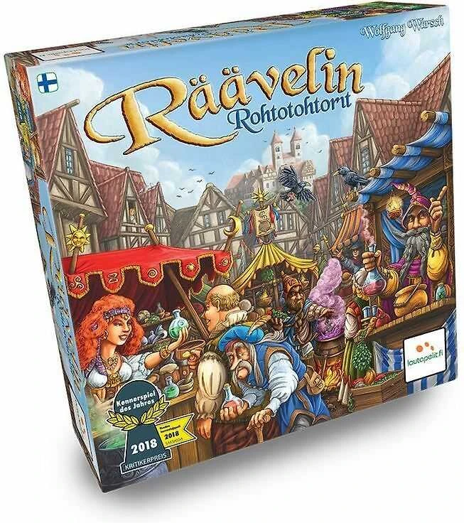 Lautapelitfi Räävelin rohtotohtorit - lautapeli
