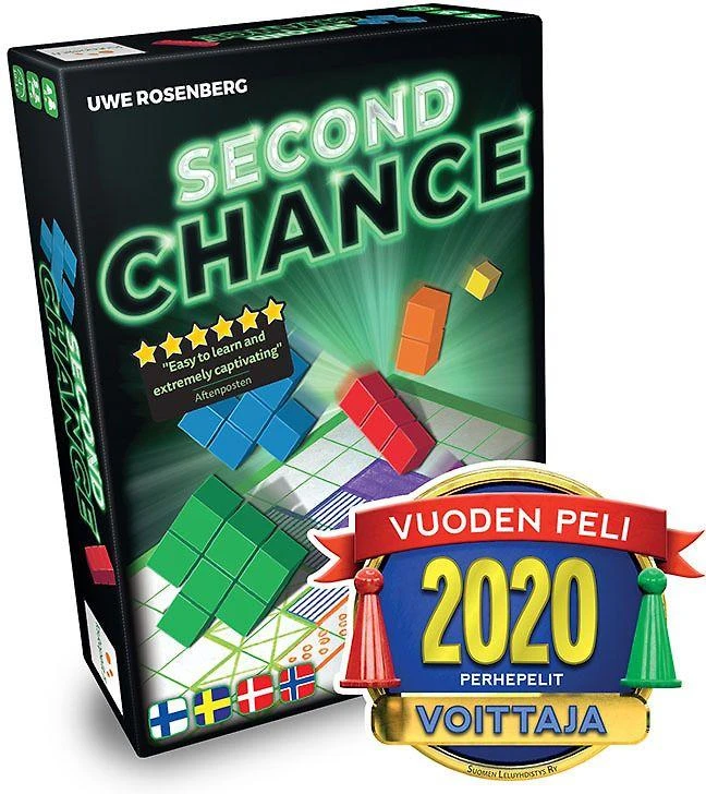 Lautapelitfi „Spilbræt Second Chance“ (šiaurės šalių) (LPFI7464)