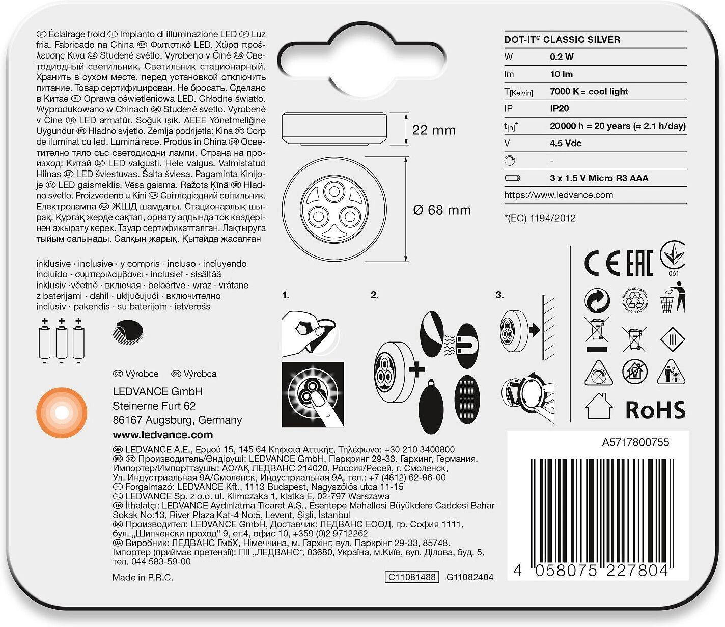 Osram <p>DOT-it© CLASSIC SI</p>