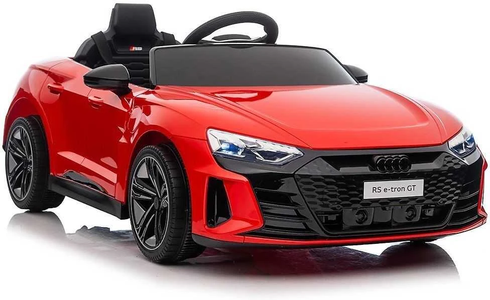 Leggodt Audi RS e-tron GT lasten sähköauto, punainen