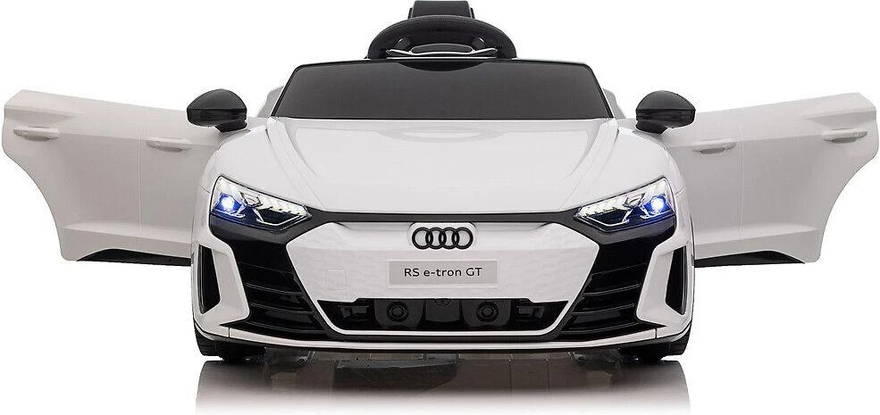 Leggodt Audi RS e-tron GT lasten sähköauto, valkoinen
