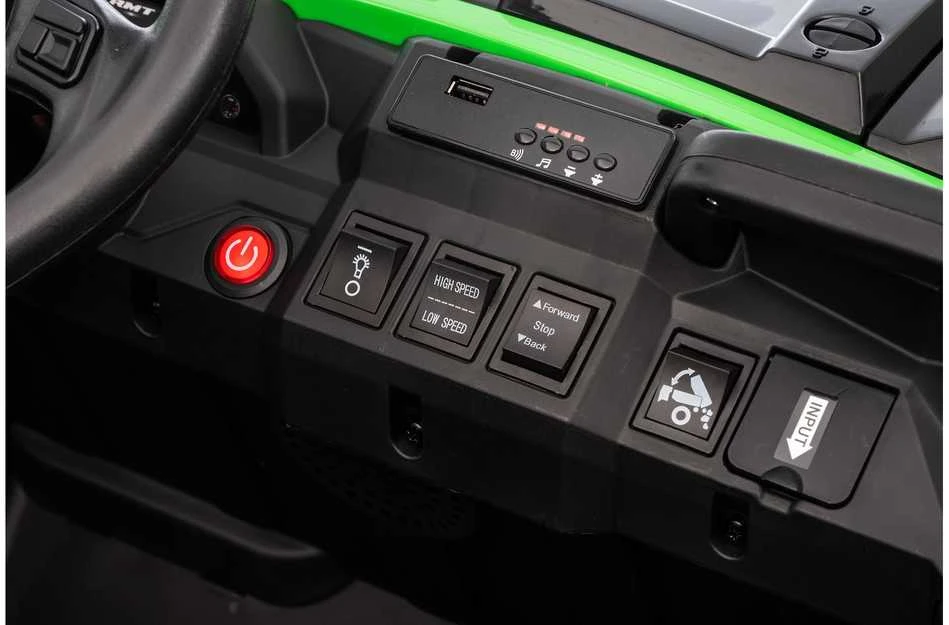 Leggodt Azeno Farmer Truck II sähkötraktori, vihreä
