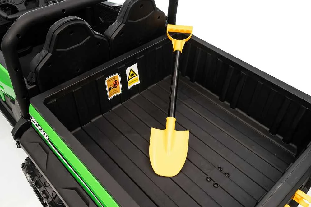 Leggodt Azeno Farmer Truck II sähkötraktori, vihreä