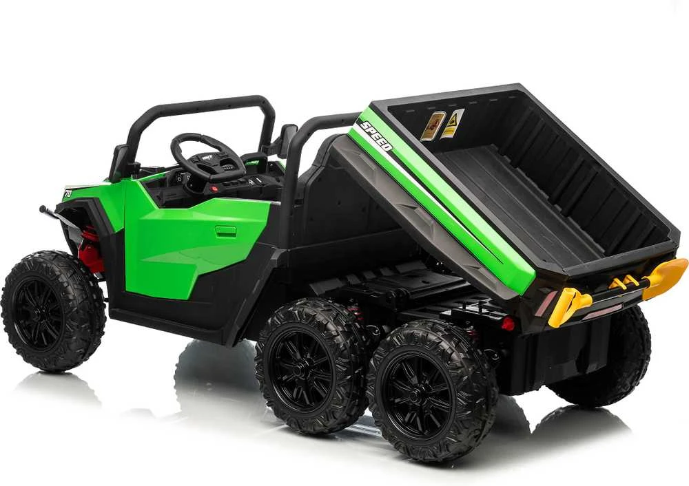 Leggodt Azeno Farmer Truck II sähkötraktori, vihreä