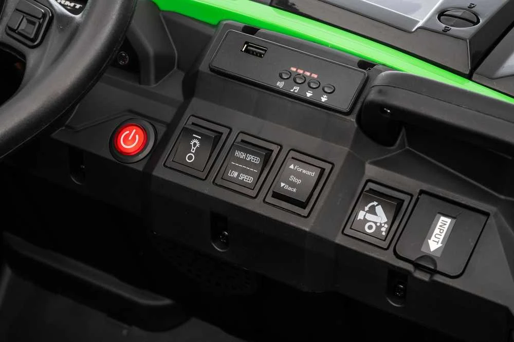 Leggodt Azeno Farmer Truck II sähkötraktori, vihreä