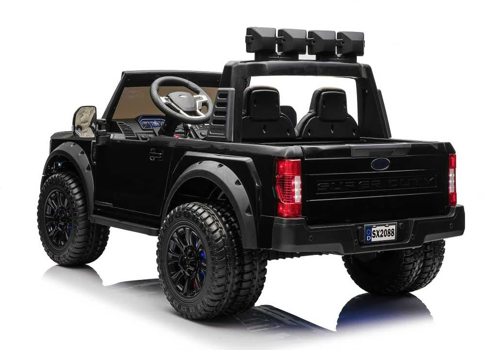 Leggodt Ford Duty F450 lasten sähköauto, musta