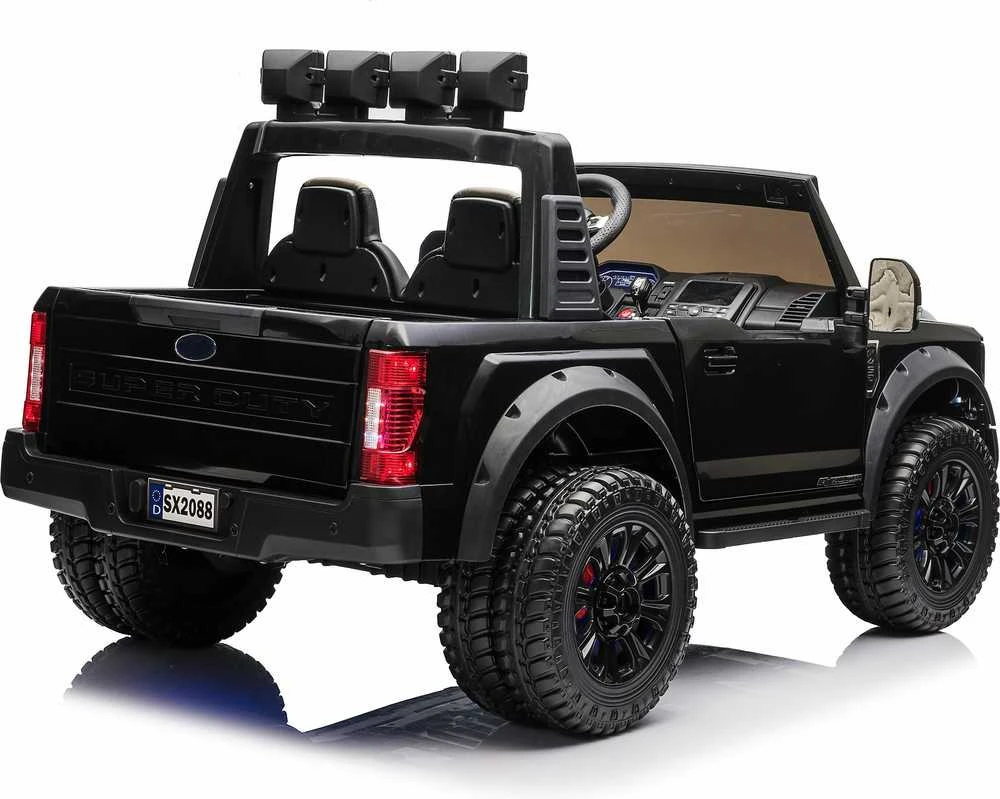 Leggodt Ford Duty F450 lasten sähköauto, musta