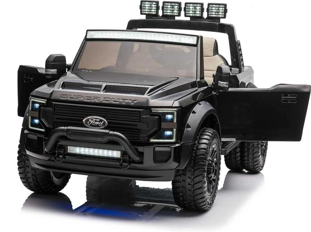 Leggodt Ford Duty F450 lasten sähköauto, musta