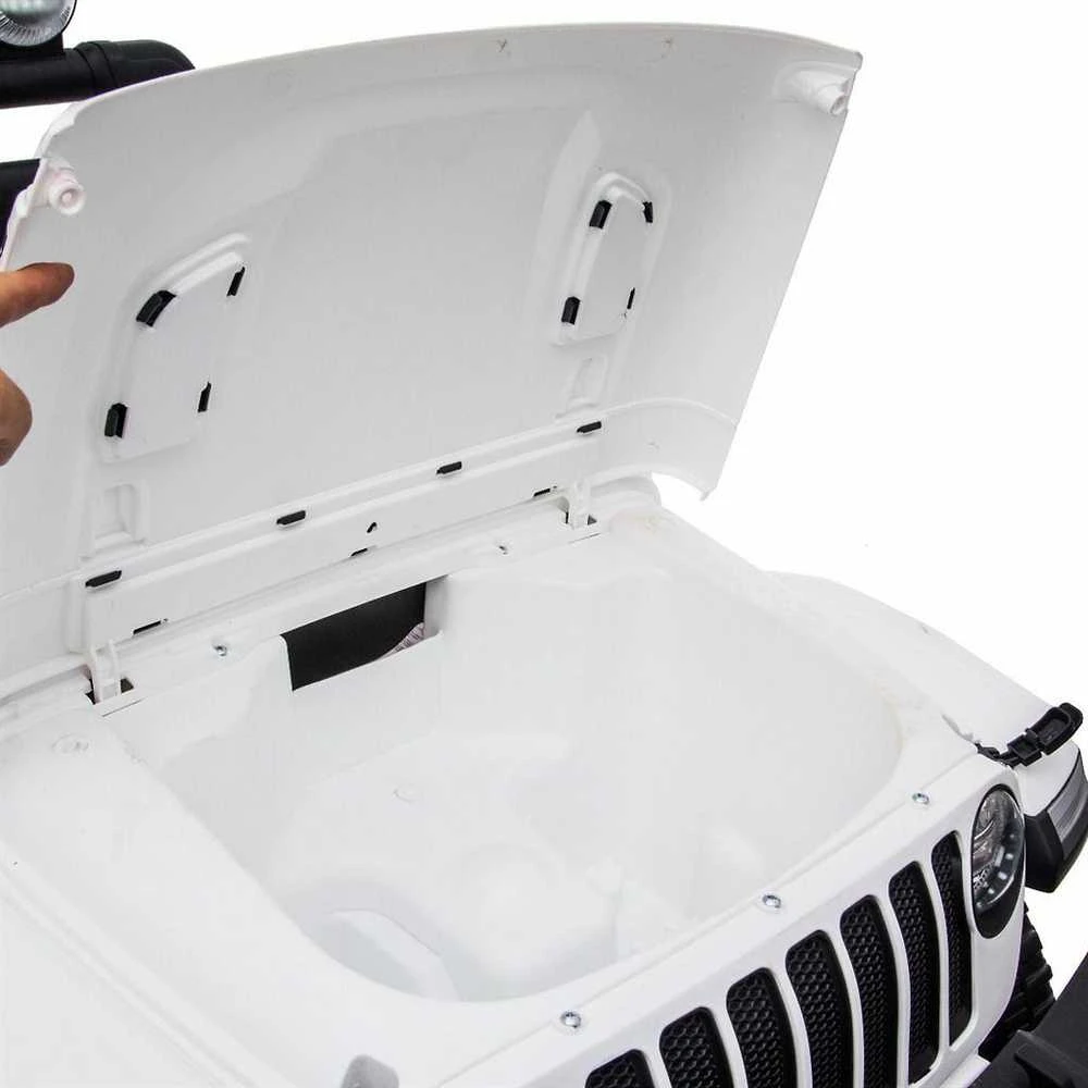 Leggodt Netcentret Azeno – Elektromobilis – Jeep Wrangler Rubicon – Baltas (6950241)