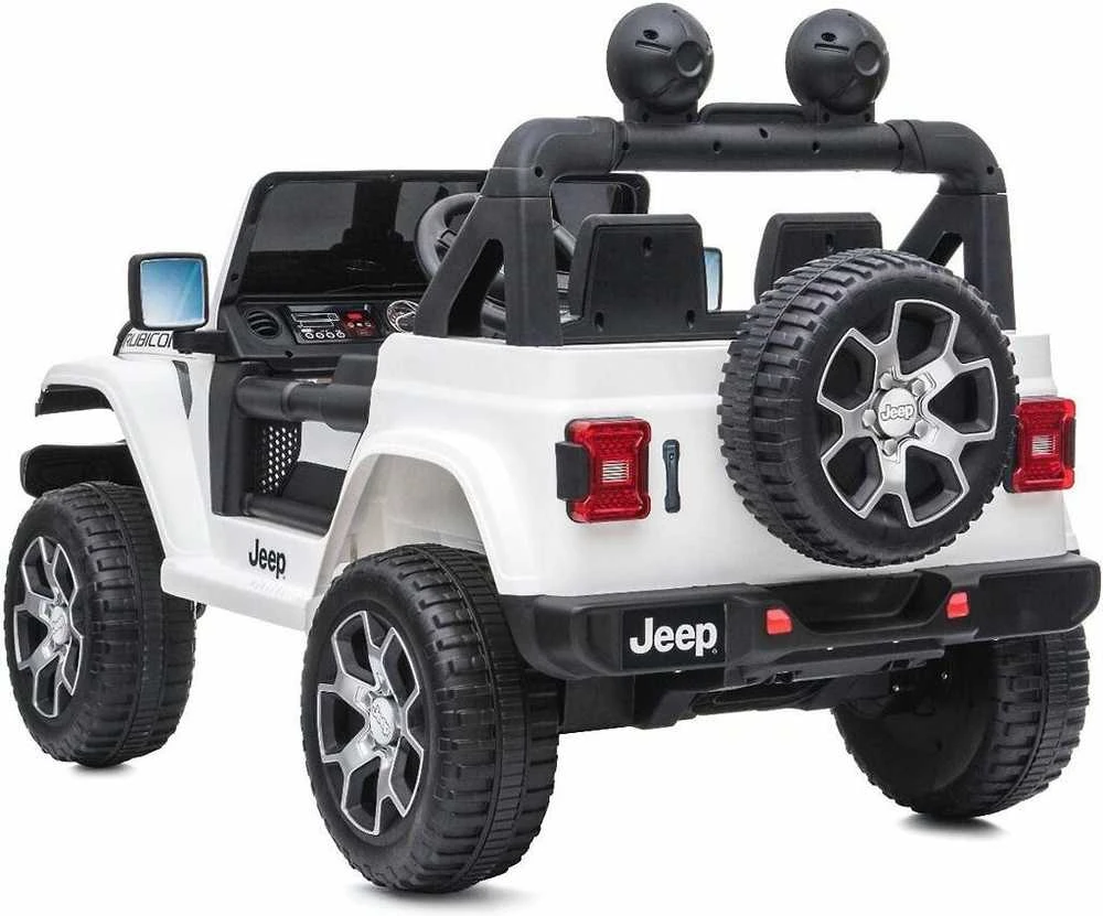 Leggodt Netcentret Azeno – Elektromobilis – Jeep Wrangler Rubicon – Baltas (6950241)
