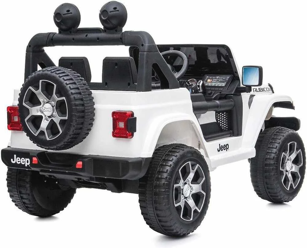 Leggodt Netcentret Azeno – Elektromobilis – Jeep Wrangler Rubicon – Baltas (6950241)