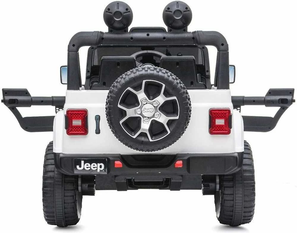 Leggodt Netcentret Azeno – Elektromobilis – Jeep Wrangler Rubicon – Baltas (6950241)