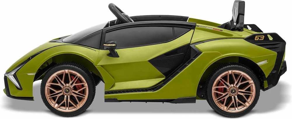 Netcentret Azeno – Elektromobilis – Licencijuotas Lamborghini Sian – Žalias (6950680)