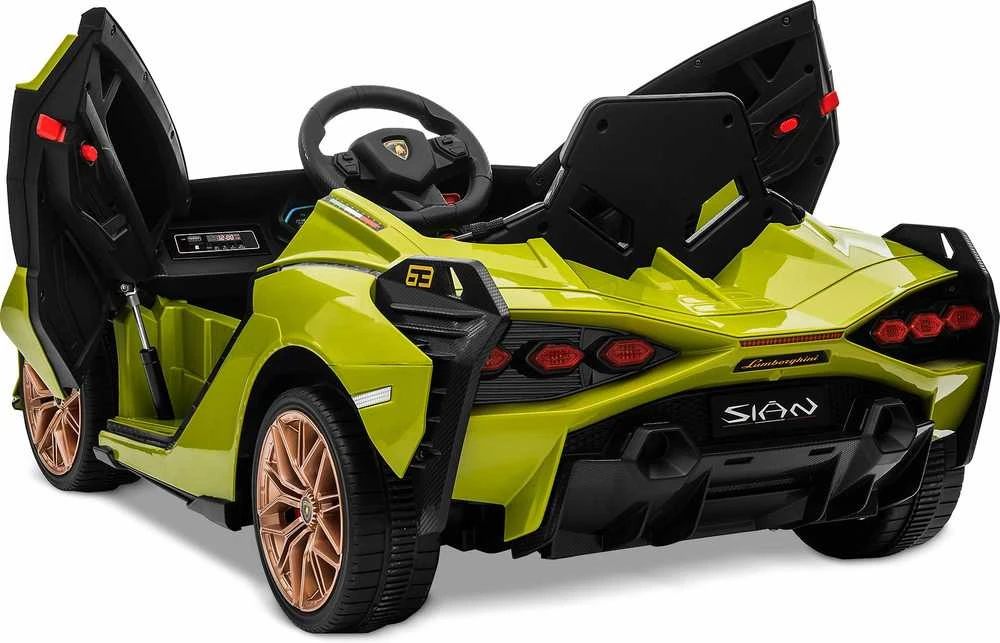 Netcentret Azeno – Elektromobilis – Licencijuotas Lamborghini Sian – Žalias (6950680)