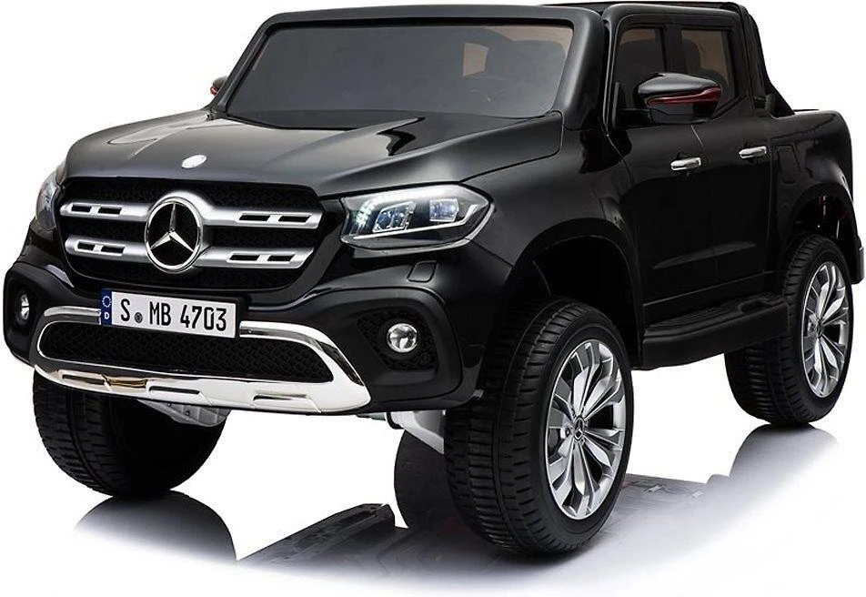 Vaikiškas elektromobilis Mercedes X-Class juodas