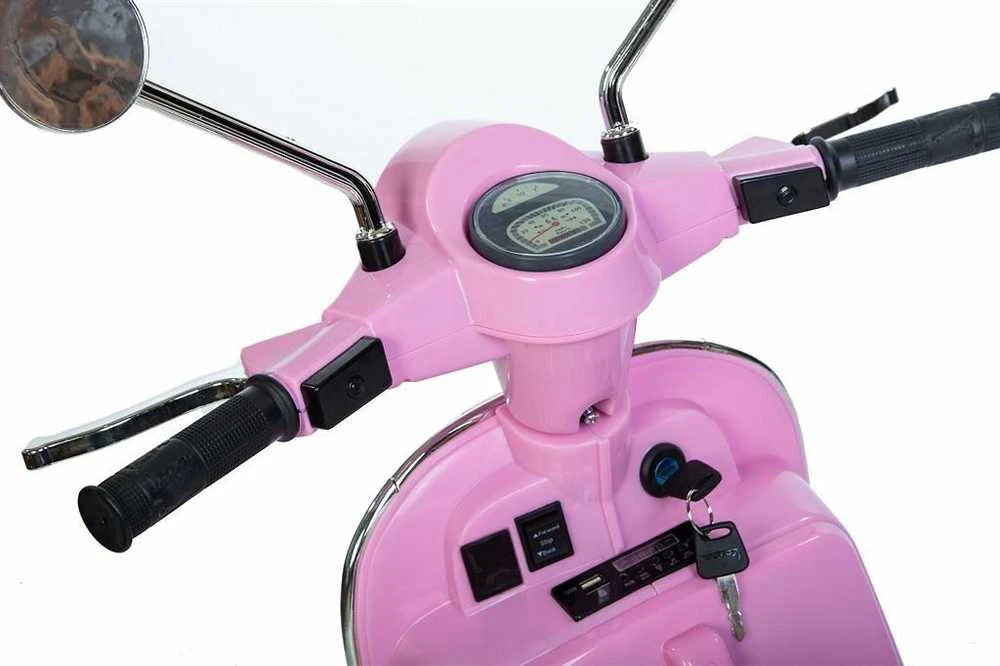Vaikiškas Vespa motoroleris – vairo skydelis