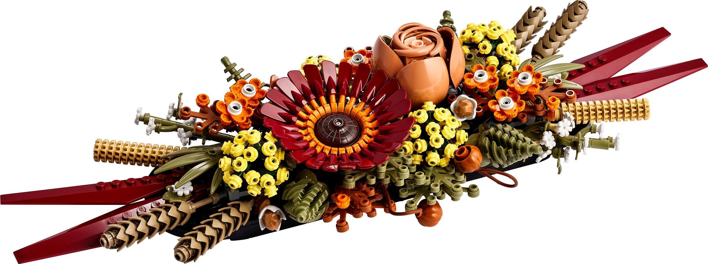 NAUJIENA! LEGO Icons Džiovintų gėlių puošmena 10314