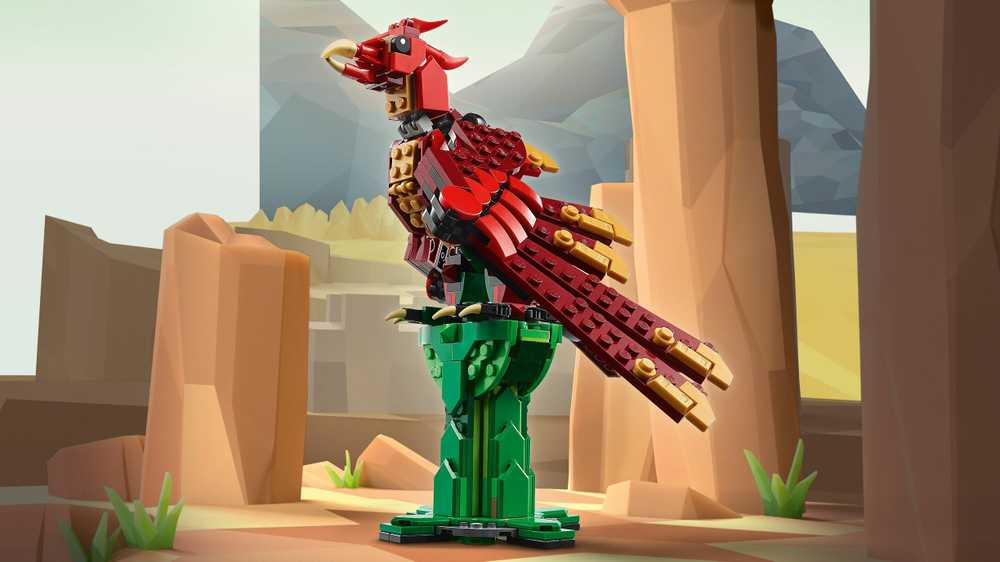 LEGO® Creator 3in1 Viduramžių drakonas (31161)