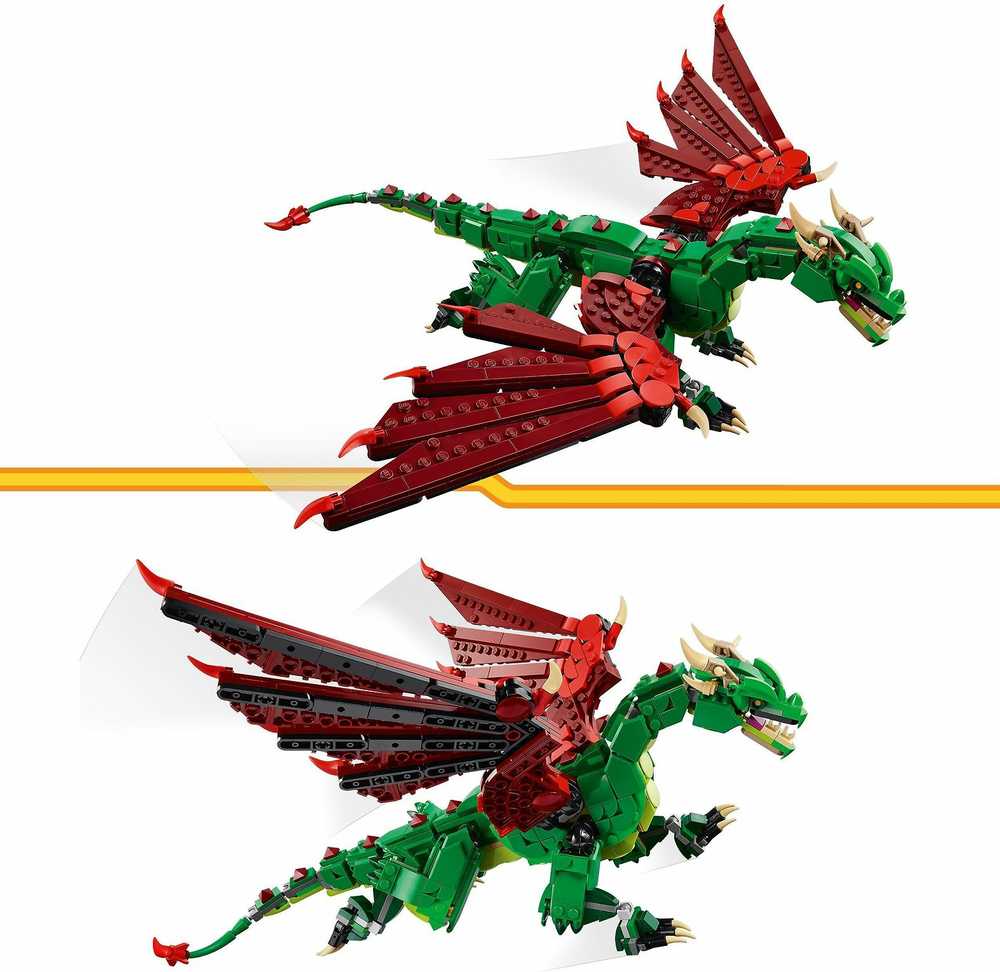 LEGO® Creator 3in1 Viduramžių drakonas (31161)