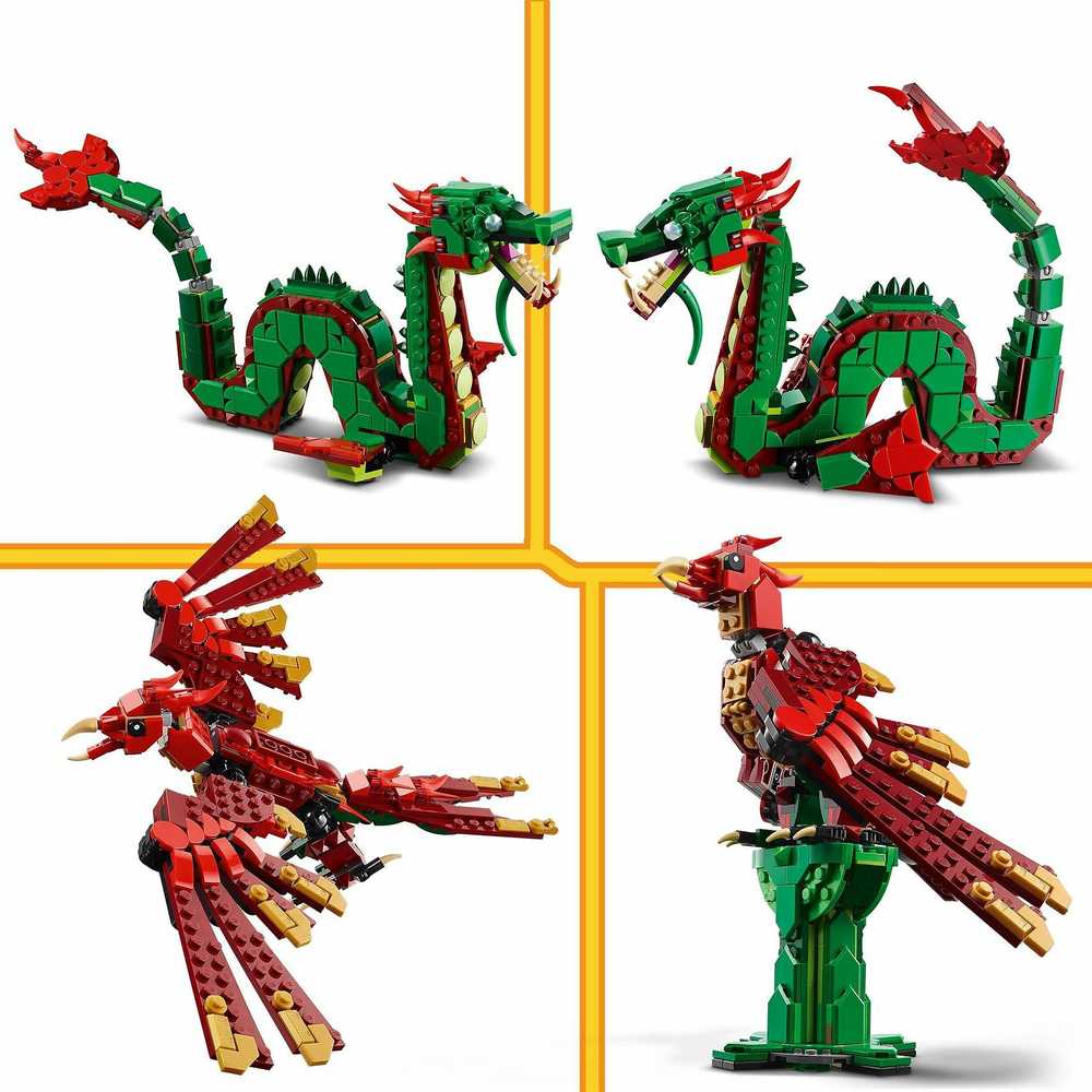 LEGO® Creator 3in1 Viduramžių drakonas (31161)