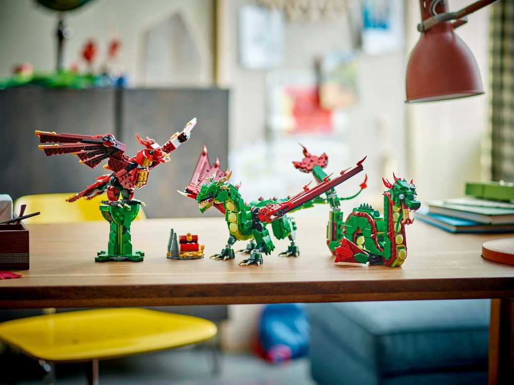 LEGO® Creator 3in1 Viduramžių drakonas (31161)