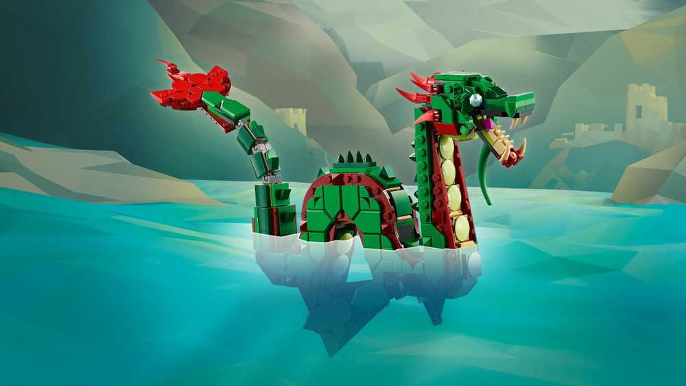 LEGO® Creator 3in1 Viduramžių drakonas (31161)