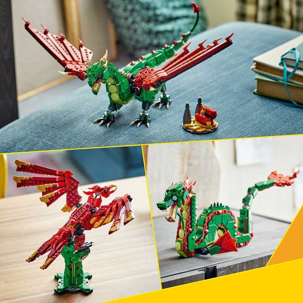 LEGO® Creator 3in1 Viduramžių drakonas (31161)