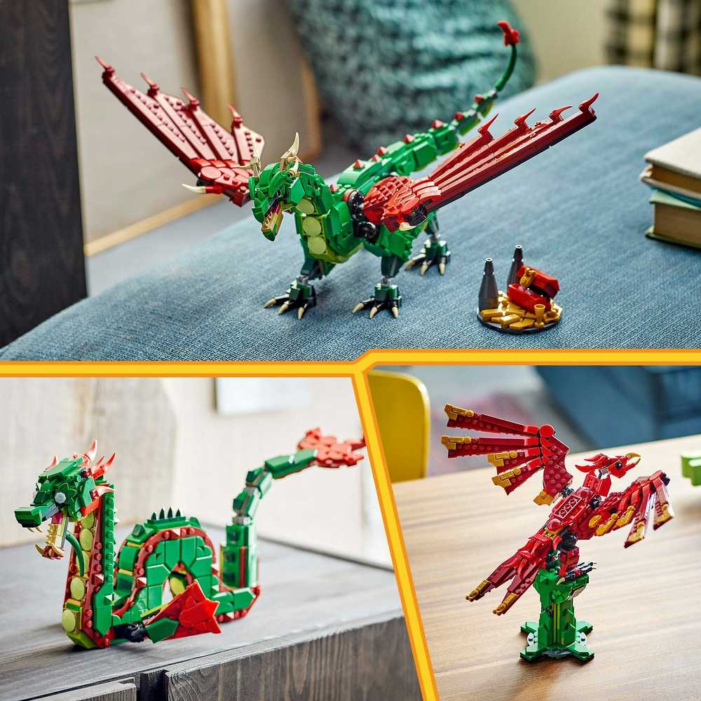 LEGO® Creator 3in1 Viduramžių drakonas (31161)