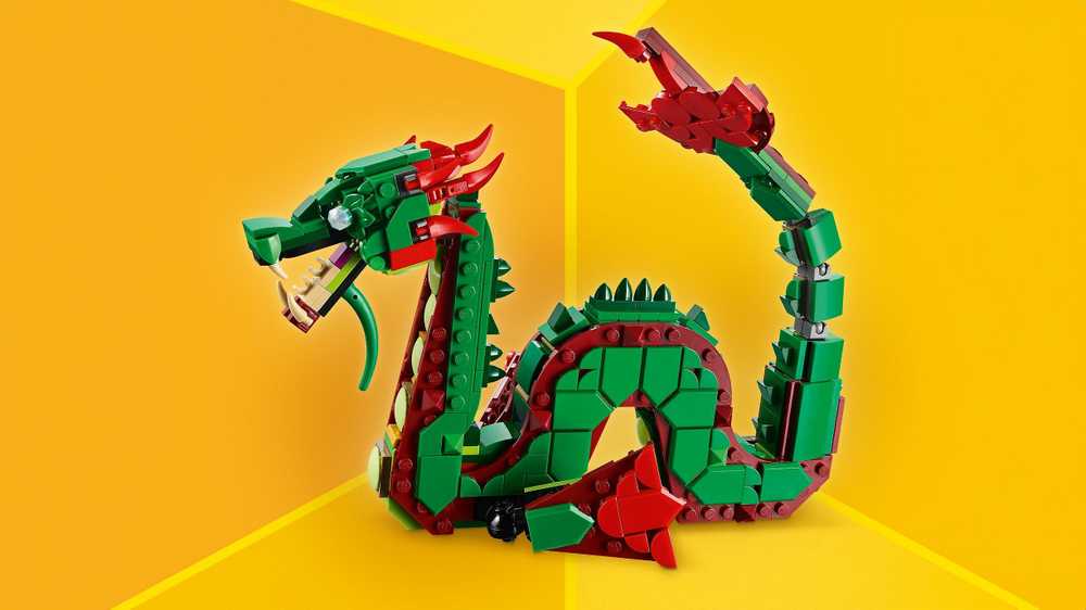 LEGO® Creator 3in1 Viduramžių drakonas (31161)