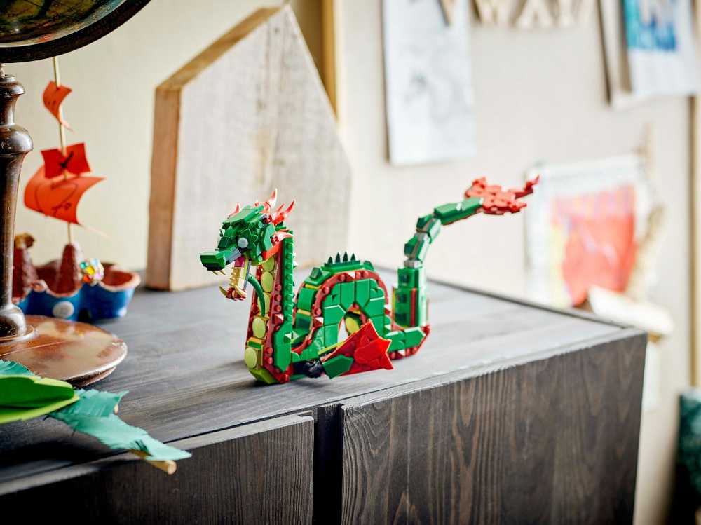LEGO® Creator 3in1 Viduramžių drakonas (31161)