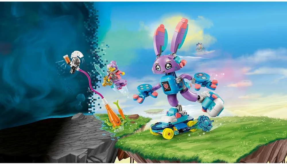 LEGO® DREAMZzz Izzie ir žaidimų triušiukas Bunchurro (71490)