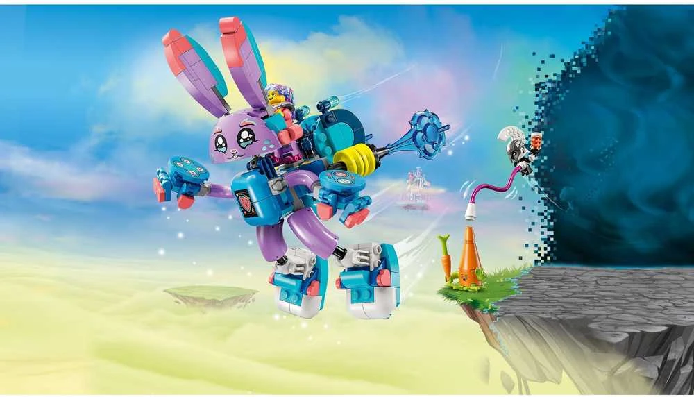 LEGO® DREAMZzz Izzie ir žaidimų triušiukas Bunchurro (71490)