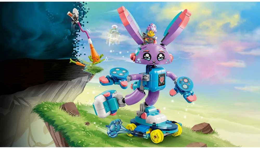 LEGO® DREAMZzz Izzie ir žaidimų triušiukas Bunchurro (71490)