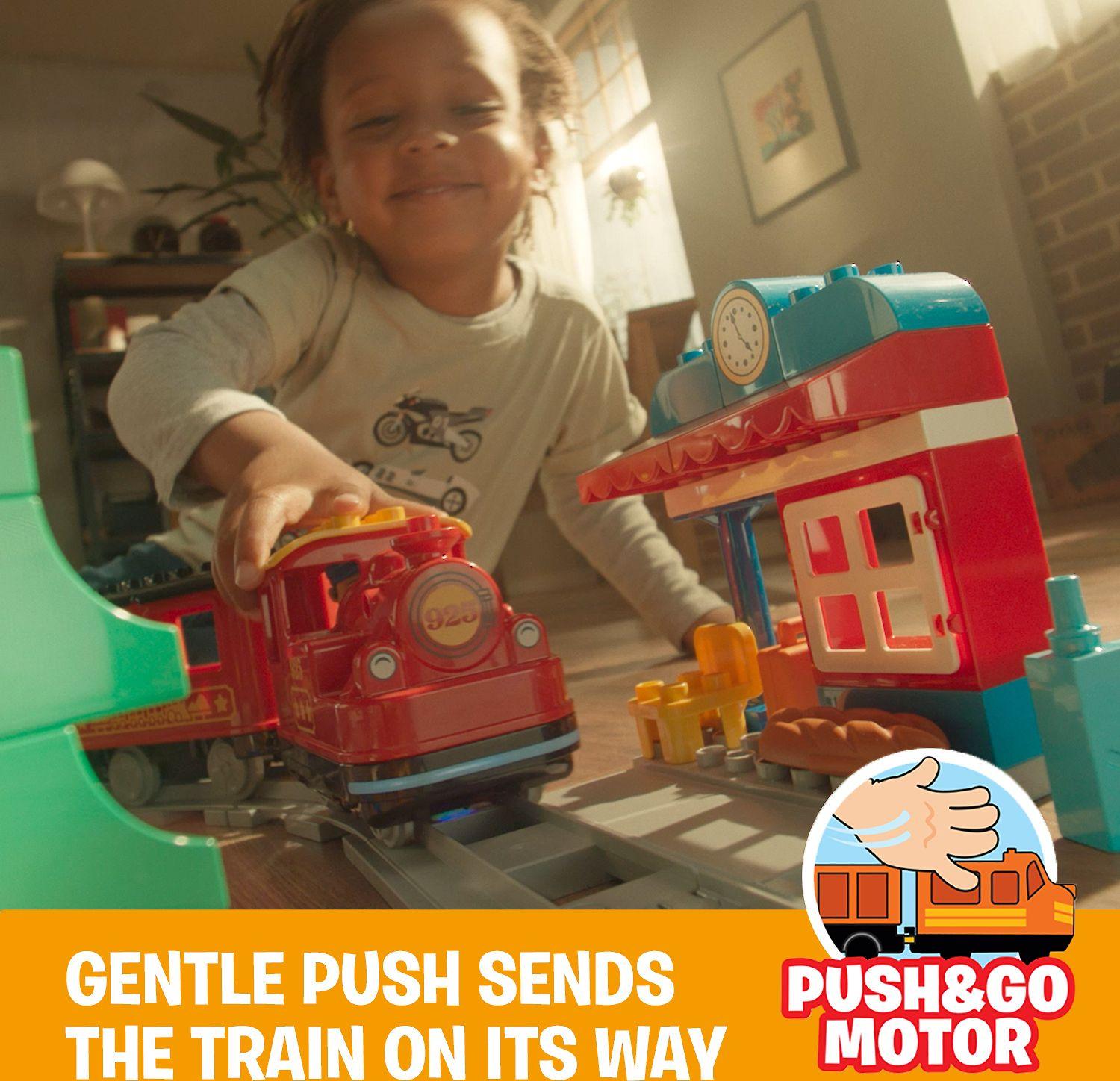 LEGO DUPLO Town – garų traukinys 10874, modelis - 10874, žema kaina ...