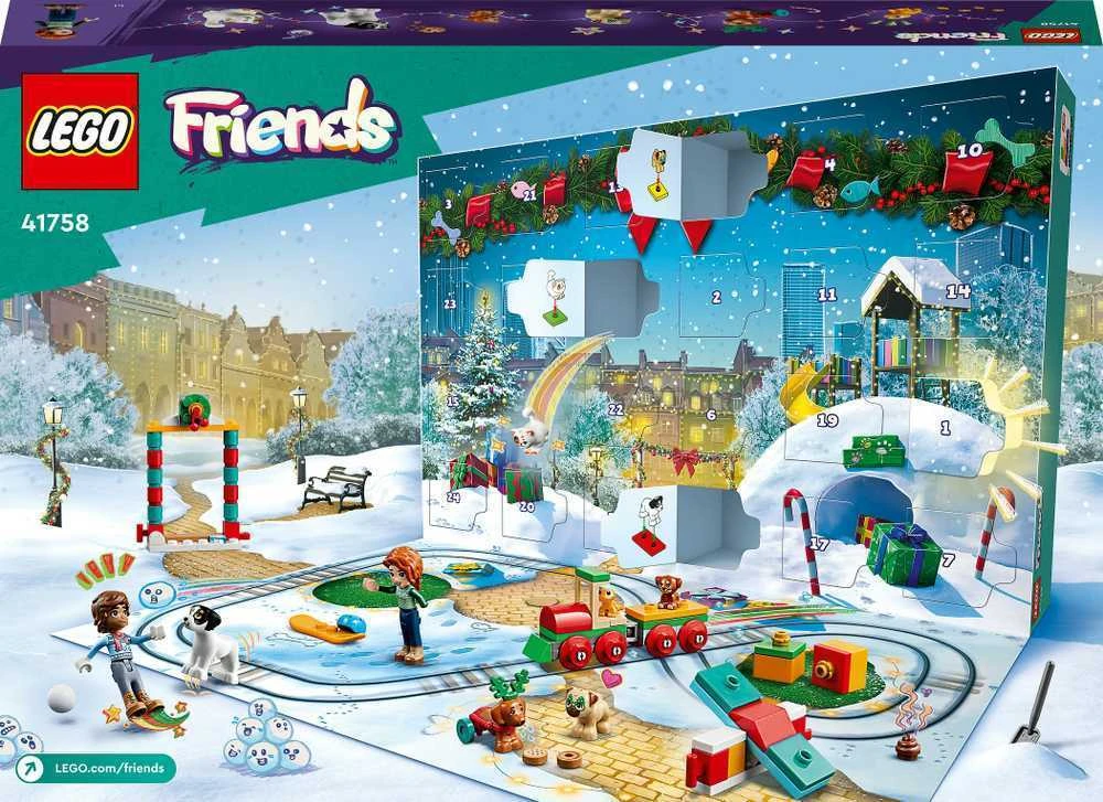 LEGO® Friends 2023 metų advento kalendorius (41758) aprašymas - Prekės nuotrauka