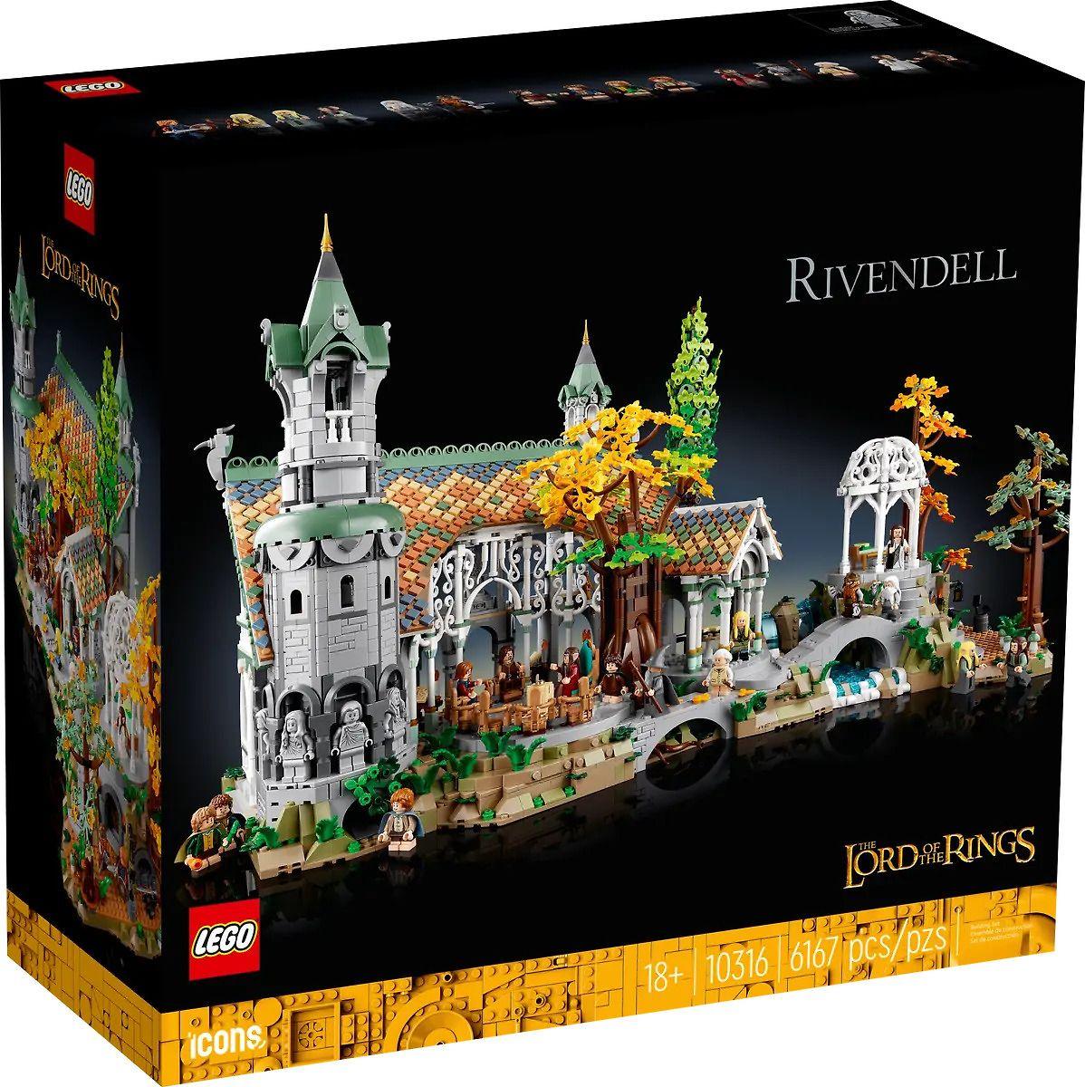 LEGO® Icons Žiedų Valdovas: Rivendelas (10316)
