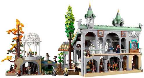 LEGO® Icons Žiedų Valdovas: Rivendelas (10316)