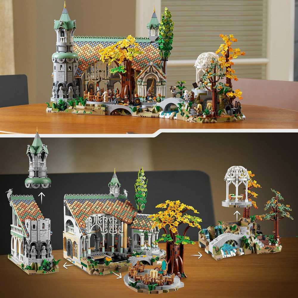LEGO® Icons Žiedų Valdovas: Rivendelas (10316)