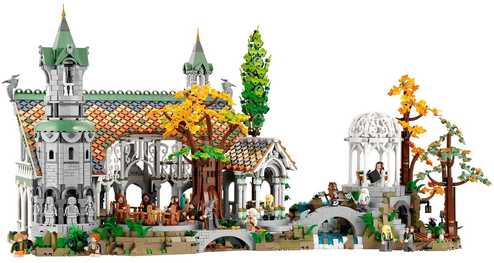 LEGO® Icons Žiedų Valdovas: Rivendelas (10316)