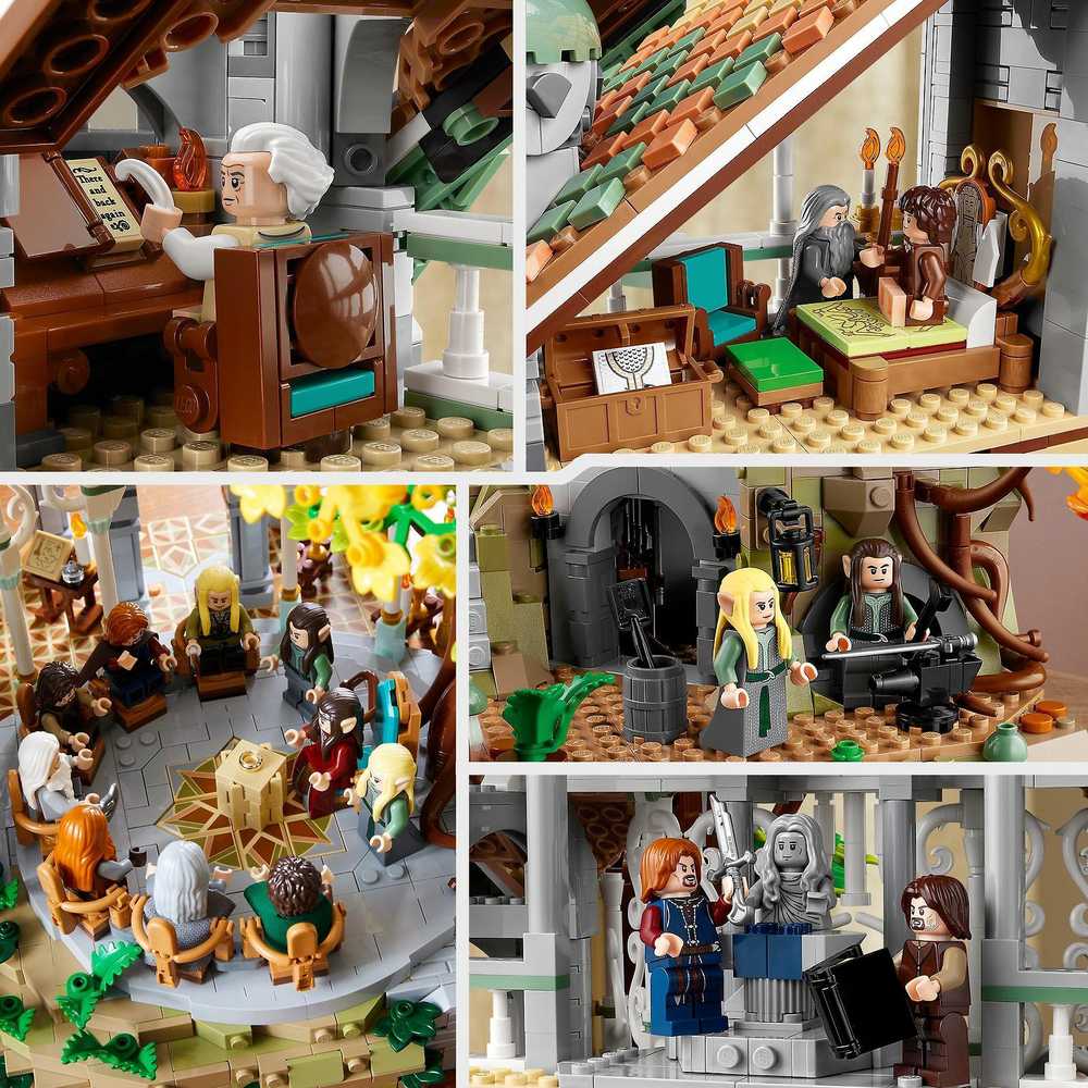 LEGO® Icons Žiedų Valdovas: Rivendelas (10316)