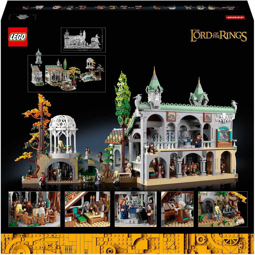 LEGO® Icons Žiedų Valdovas: Rivendelas (10316)