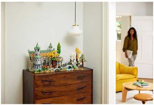 LEGO® Icons Žiedų Valdovas: Rivendelas (10316)