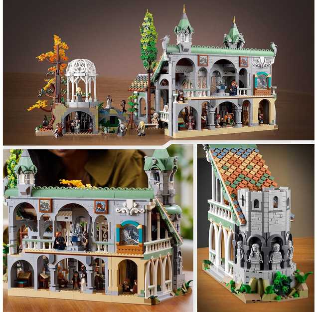 LEGO® Icons Žiedų Valdovas: Rivendelas (10316)
