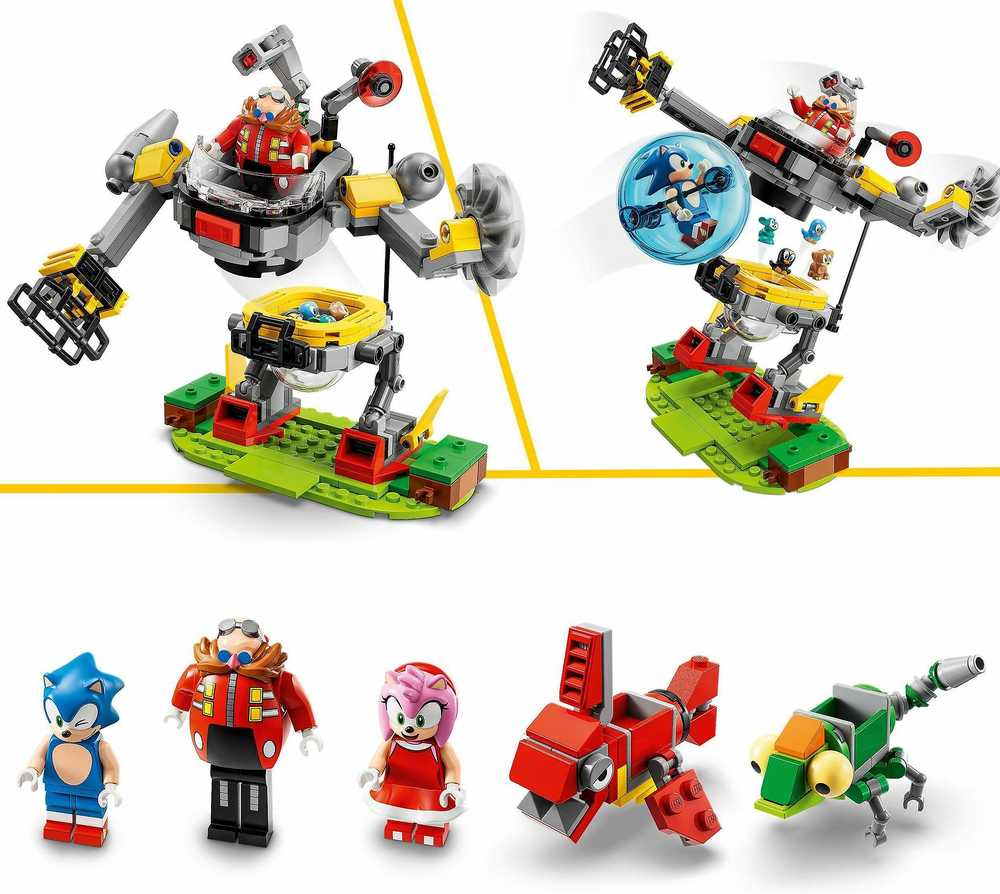 LEGO® Sonic the Hedgehog Žaliojo kalno zonos kilpos iššūkis (76994)