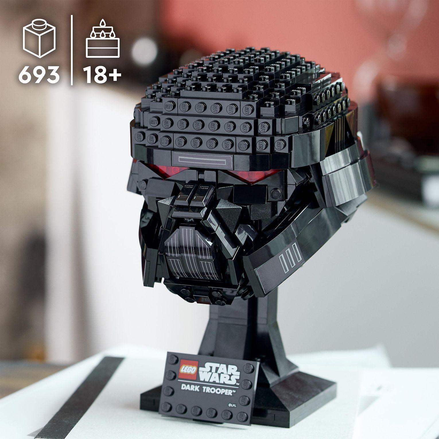 LEGO® Star Wars Tamsiojo kario™ šalmas (75343)