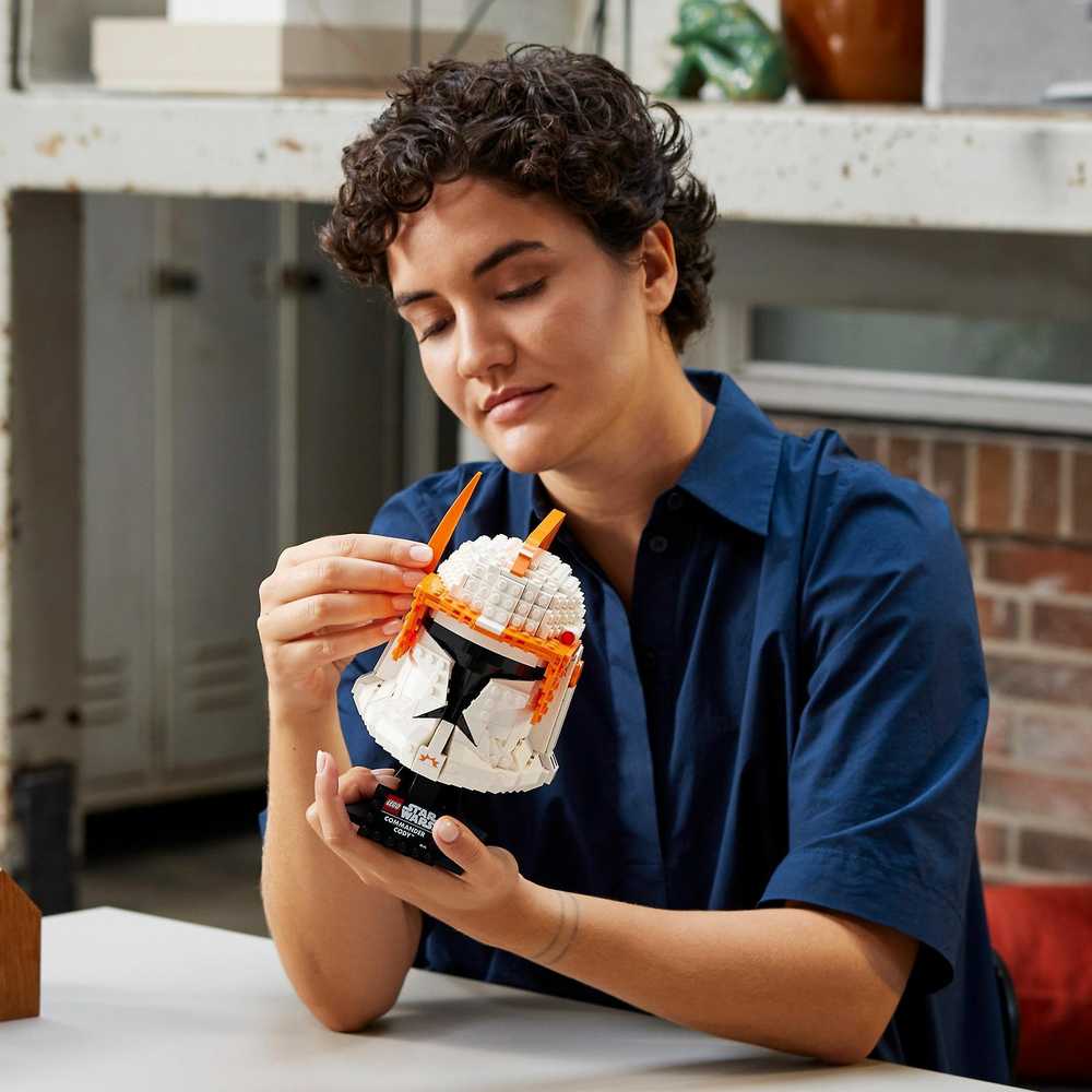 LEGO® Star Wars™ Klonų vado Kodžio™ šalmas 75350 konstravimo rinkinys (776 dalys) 75350
