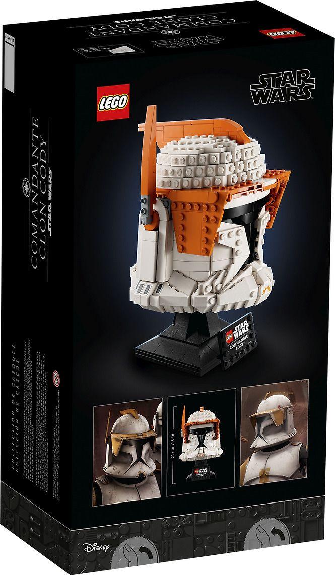 LEGO® Star Wars™ Klonų vado Kodžio™ šalmas 75350 konstravimo rinkinys (776 dalys) 75350
