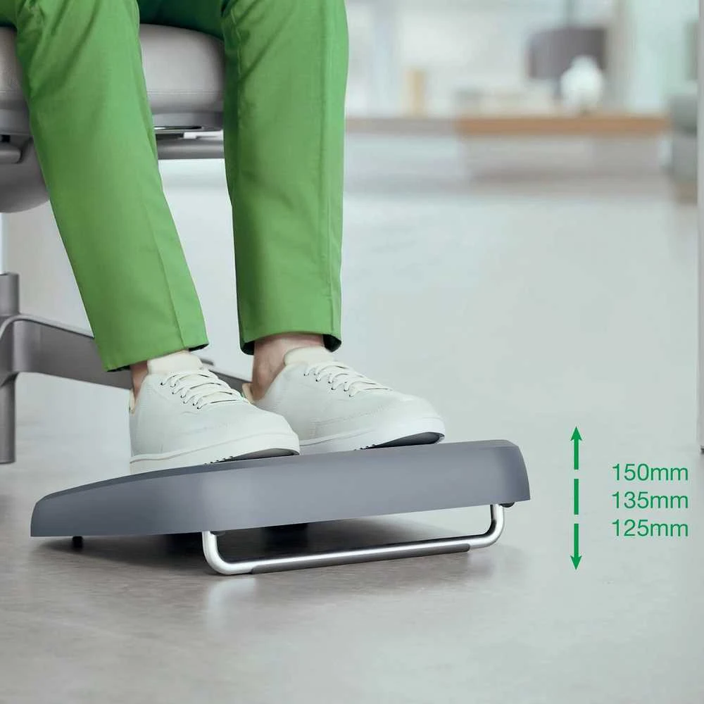 Leitz reguliuojamas ergonomiškas kojų atramos pagrindas, 80 % perdirbto plastiko