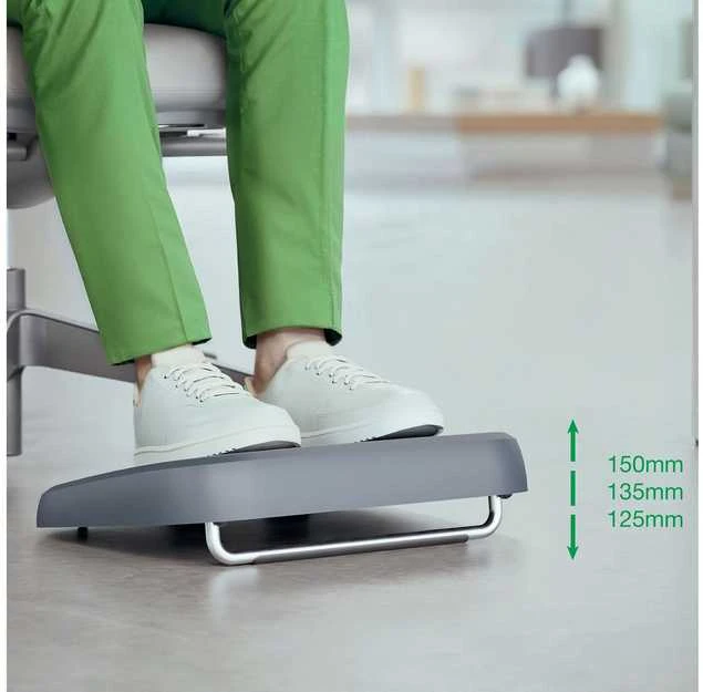 Leitz reguliuojamas ergonomiškas kojų atramos pagrindas, 80 % perdirbto plastiko