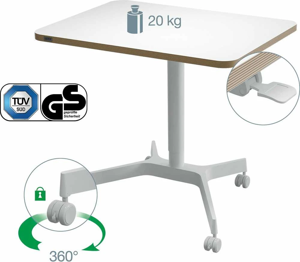 Leitz Ergo 65360001 balta